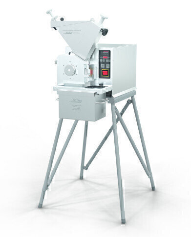 Optimal size-reduction of different materials due to variable rotational speed